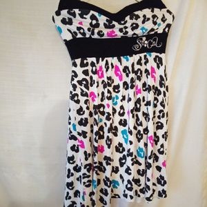 So-Cal strapless dress